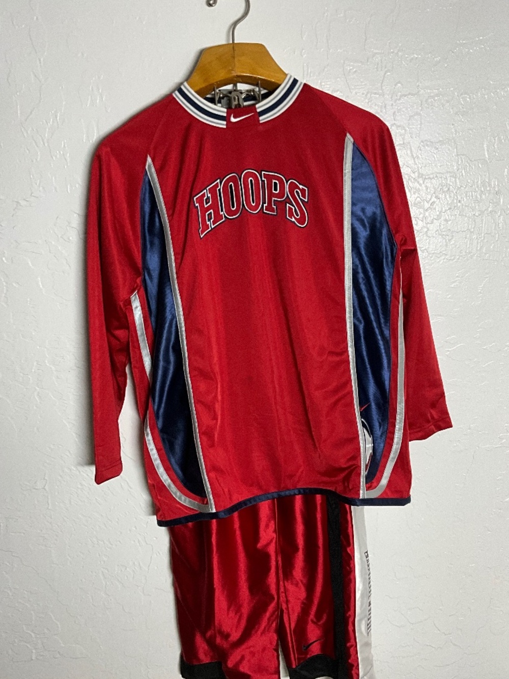 Vintage Y2K Nike Hoops Reversible Warm Up Suit Boys XL (18-20)